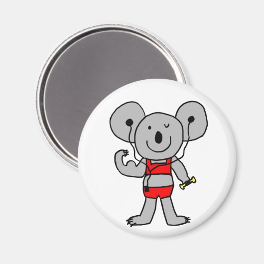 Sterke Koala magneet (Voorkant / Achterkant)