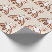 Sterke koffie cadeaupapier (Hoek)