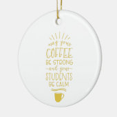 Sterke koffie keramisch ornament (Links)