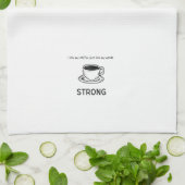 Sterke koffie theedoek (Gevouwen)