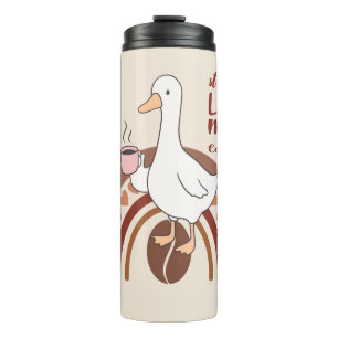 Sterke koffie thermosbeker