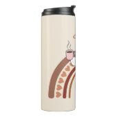 Sterke koffie thermosbeker (Gedraaid links)