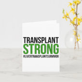 Sterke levertransplantaatoverlevende levertranspla kaart (Gele Bloem)
