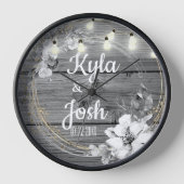 Sterke lights Wreath Rustic Wedding (Voorkant)