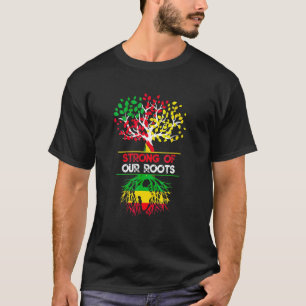 Sterke Mannen van de zwarte geschiedenis van onze T-shirt