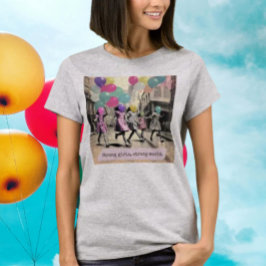 Sterke meisjes Sterke wereld T-shirt