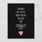 Sterke mensen Inspirerend stimuleren Briefkaart (Voorkant)