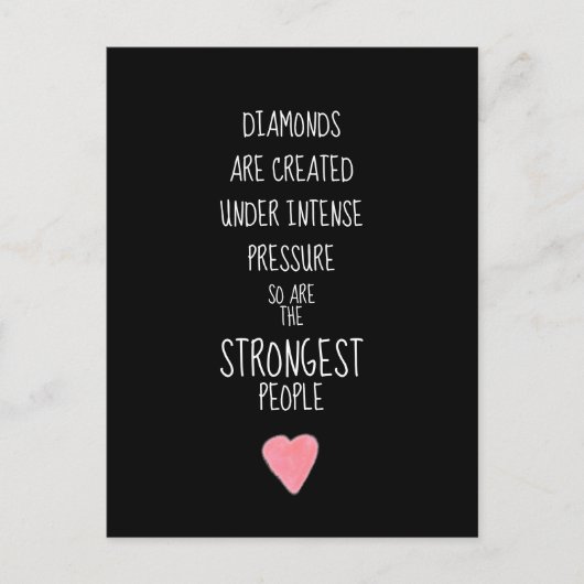 Sterke mensen Inspirerend stimuleren Briefkaart (Voorkant)