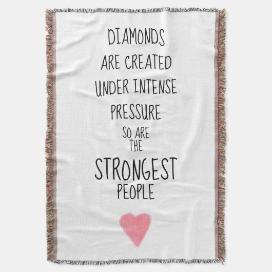 Sterke mensen Inspirerend stimuleren Deken (Voorkant Verticaal)