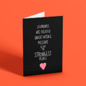 Sterke mensen Inspirerend stimuleren Kaart