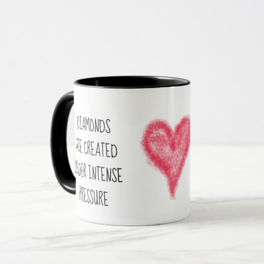 Sterke mensen Inspirerend stimuleren Mok (Voorkant links)