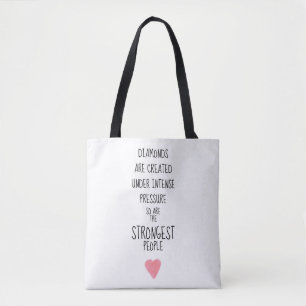 Sterke mensen Inspirerend stimuleren Tote Bag