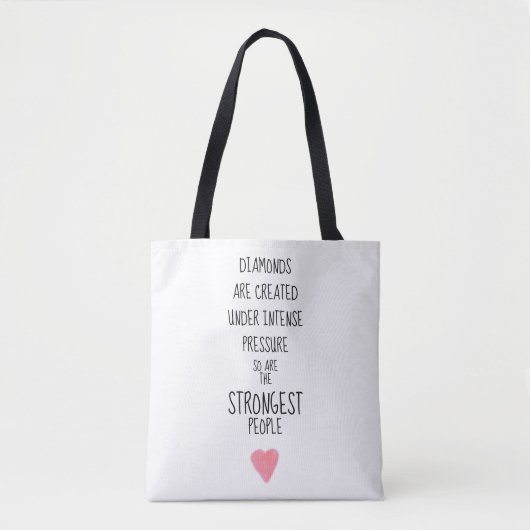 Sterke mensen Inspirerend stimuleren Tote Bag (Voorkant)