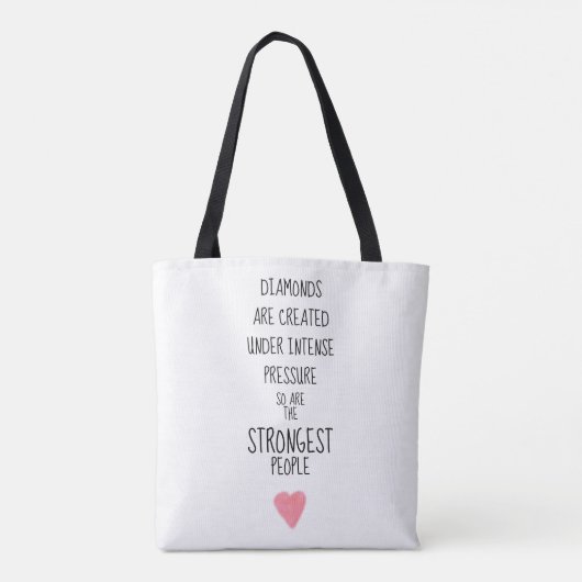 Sterke mensen Inspirerend stimuleren Tote Bag (Achterkant)