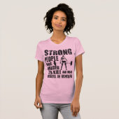 Sterke mensen zijn moeilijker te doden - Shirt (Voorkant volledig)