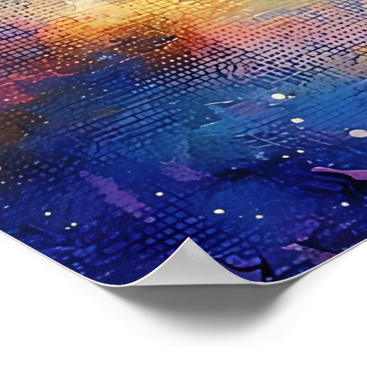 Sterke mentale houding (deur 1035) poster (Hoek)