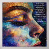 Sterke mentale houding (deur 1035) poster (Voorkant)