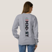 Sterke Mentaliteit | Dames Sweatshirt (Achterkant volledig)