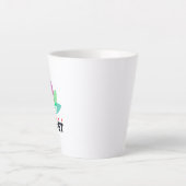 Sterke Mentaliteit | Latte Mok (Voorkant)