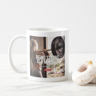 Sterke Mindset - Inspirerend voor de fitness van v Koffiemok