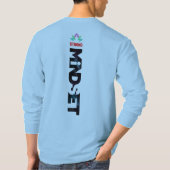 Sterke Mindset | Lange hoes van Mannen T-shirt (Achterkant)