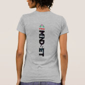 Sterke Mindset | Slim voor vrouwen T-shirt (Achterkant)