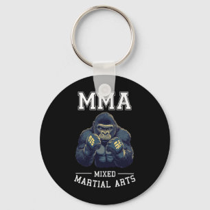 Sterke MMA Gorilla - Thaise bokskooi vechten Sleutelhanger