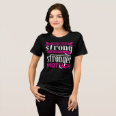 Sterke Moeder Best Tri-Blend Shirt (Voorkant volledig)