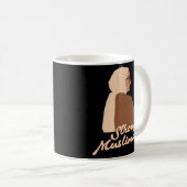 Sterke Moslim Hijab Islamitische Arabische Moskee  Koffiemok (Voorkant rechts)