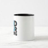 Sterke Motivatie Mok van het Citaat (Midden)