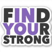 Sterke Motivatie prijsopgave Sticker (Voorkant)