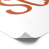 Sterke #naam Kinderkanker Poster Prints (Hoek)