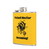 Sterke nectar komt binnen! Busy Bee Buckets Cartoo Heupfles (Links)