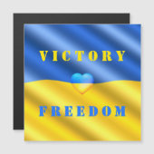 Sterke Oekraïne - Oekraïense vlag - de victorie va (Voorkant / Achterkant)