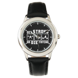 Sterke of stervende droging - Gym Motivatie Horloge