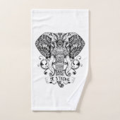 Sterke olifant zijn bad handdoek (Handdoek)