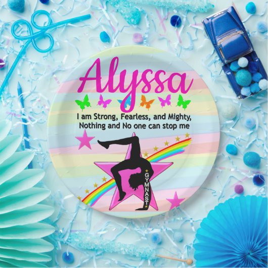 STERKE, ONVERSCHROKKEN EN MACHTIGE TURNER PAPIEREN BORDJE (Feest)