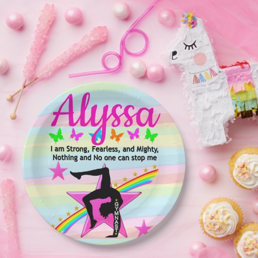 STERKE, ONVERSCHROKKEN EN MACHTIGE TURNER PAPIEREN BORDJE (Feest)