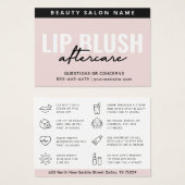 Sterke oplichting na Kaart van de zorginstructie (Voorkant /achterkant)