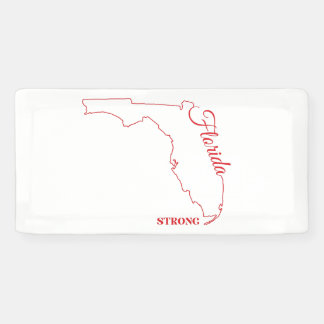 sterke orkaan van florida spandoek