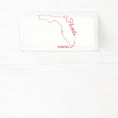 sterke orkaan van florida spandoek (Insitu)