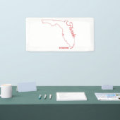 sterke orkaan van florida spandoek (Beurs)