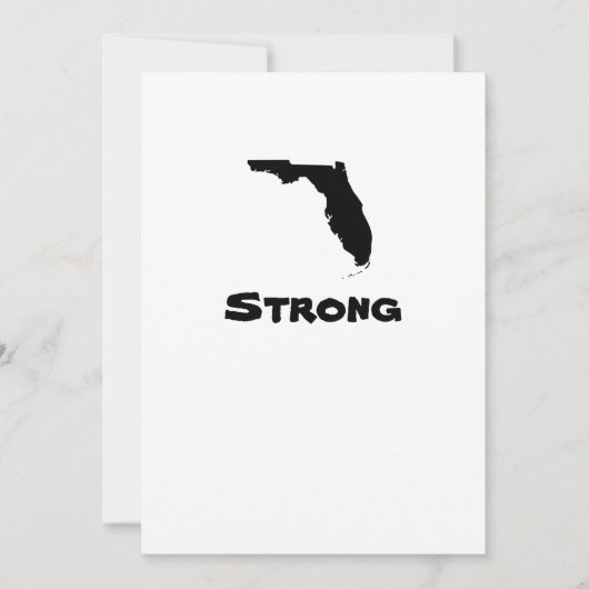 Sterke orkaanramp in Florida samen Kaart (Voorkant)
