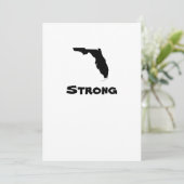 Sterke orkaanramp in Florida samen Kaart (Staand voorkant)