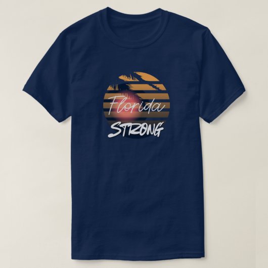 Sterke orkaanramp in Florida samen T-shirt (Design voorkant)