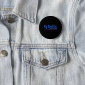 Sterke Osteogenesis Imperfecta-bewustzijn Warrior Ronde Button 5,7 Cm (In situ)