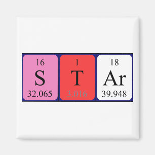 Sterke periodieke lijstnaam magneet
