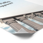 Sterke pilaar poster (Hoek)