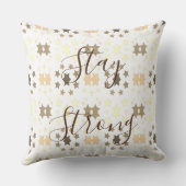 Sterke piloot voor Star Pattern Kussen (Achterkant)