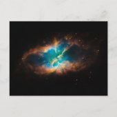Sterke planetaire nebula briefkaart (Voorkant)